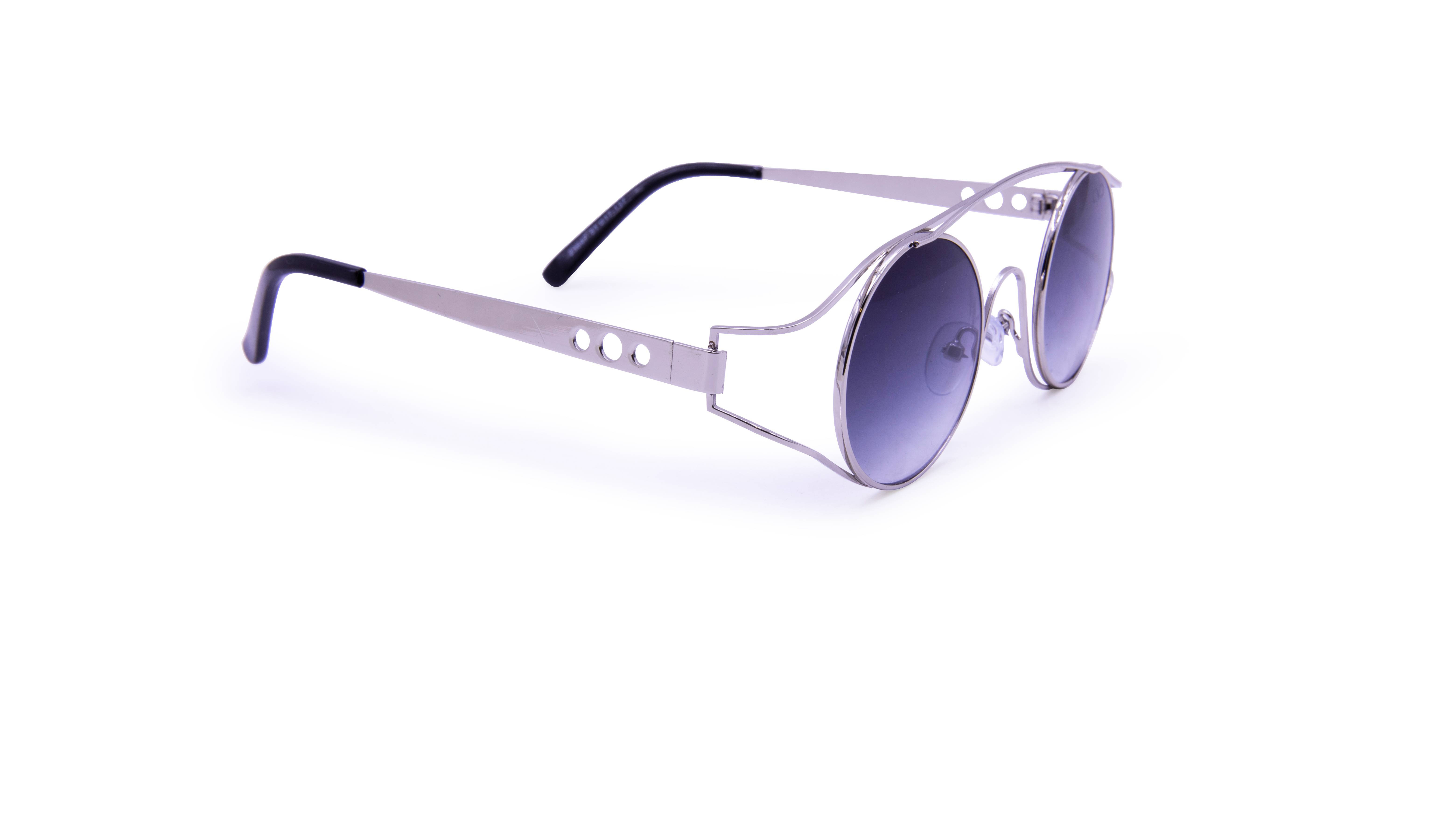 Tinted Lens Fashion Sunglasses Women Men Y2k Semi Rimless - Temu Japan