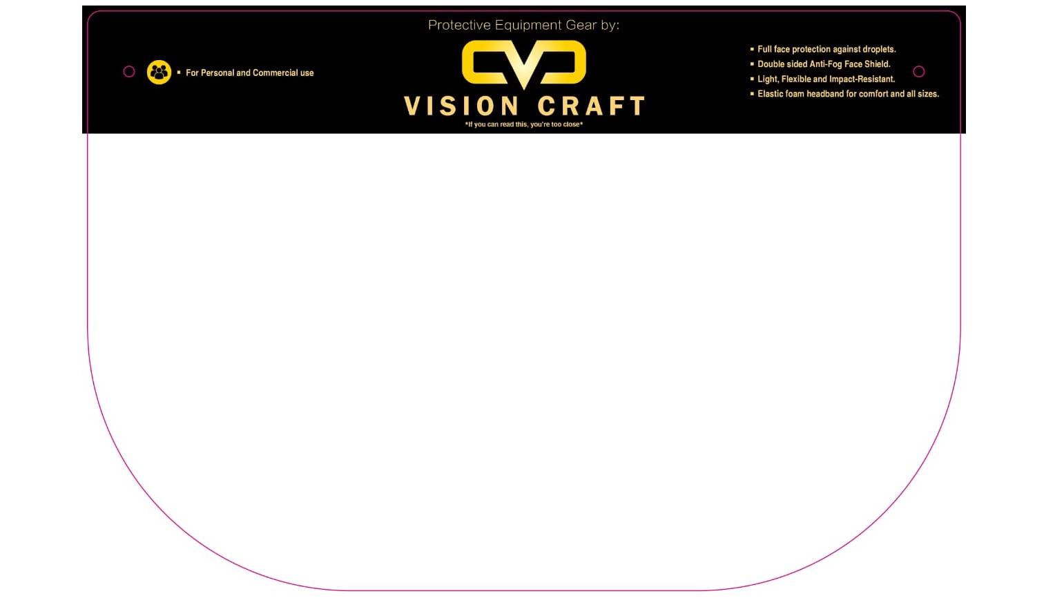 VISION CRAFT SHIELD: SET OF 5