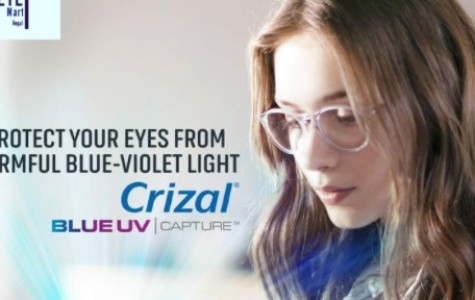 CRIZAL "BLUECUT" LENS